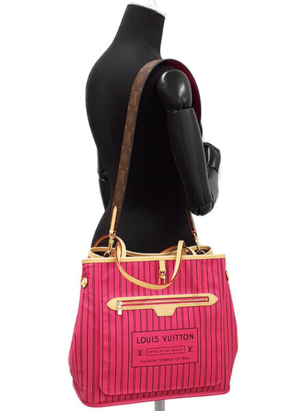 Сумка Louis Vuitton Neverfull Inside Out Mm Розовая N