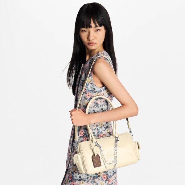 Сумка Louis Vuitton Speedy Cargo Vibe Кремовая N
