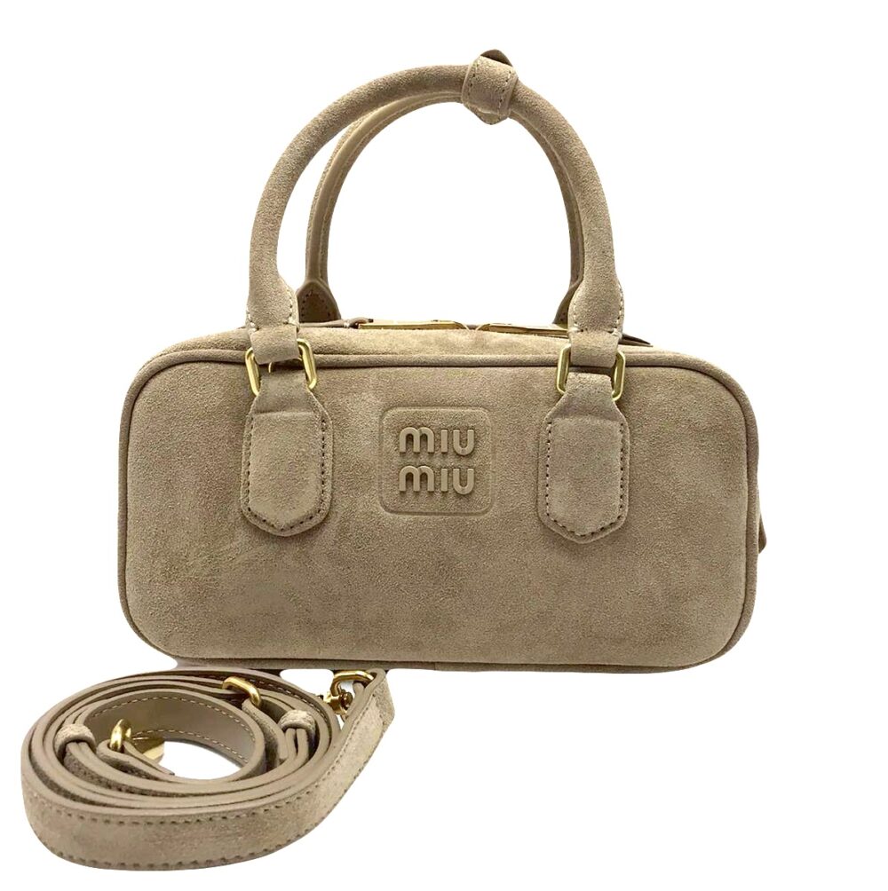 Сумка Miu Miu Arcadie Бежевая N