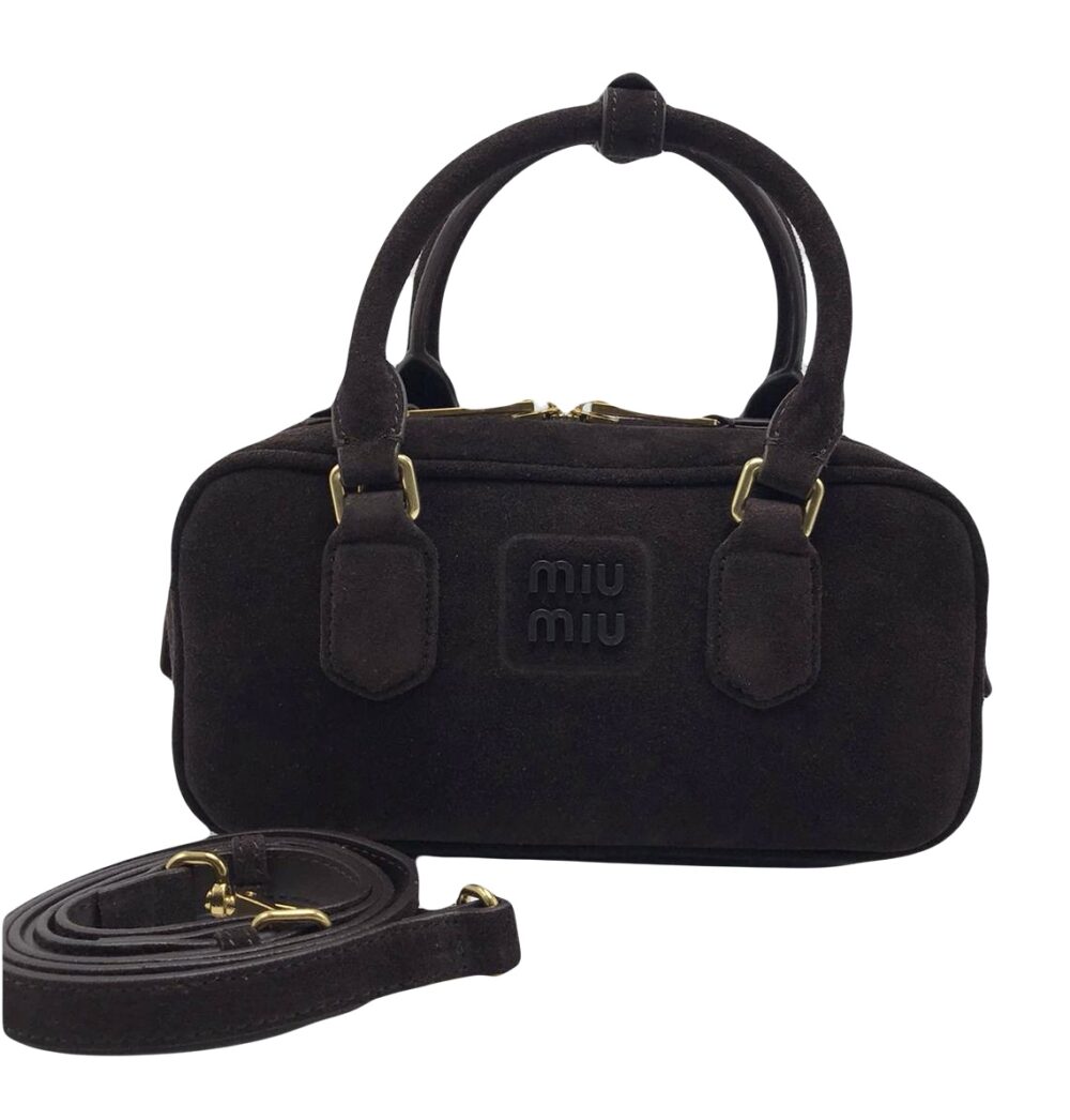 Сумка Miu Miu Arcadie Темно коричневая N