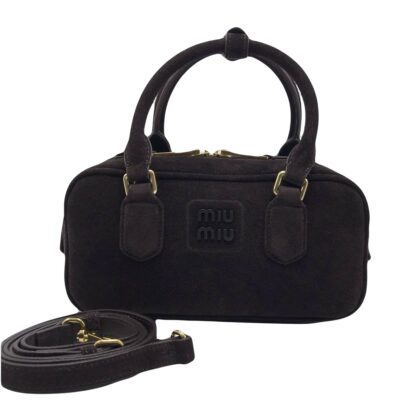 Сумка Miu Miu Arcadie Темно коричневая N