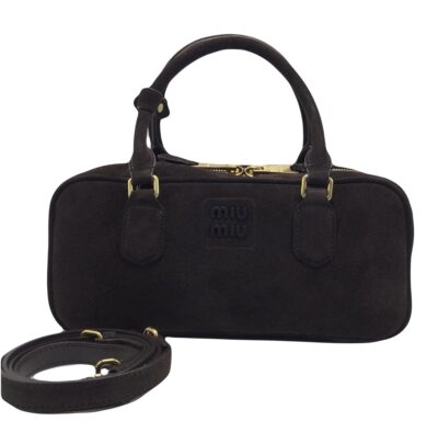 Сумка Miu Miu Arcadie Темно коричневая N