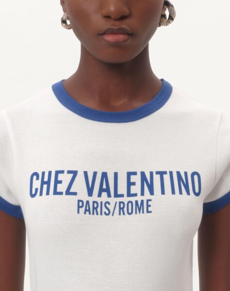 Футболка Valentino Chez Белая F