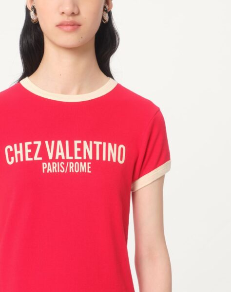 Футболка Valentino Chez Красная F