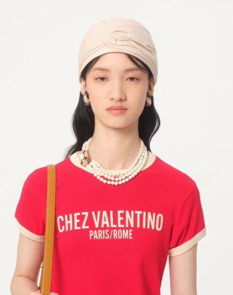 Футболка Valentino Chez Красная F