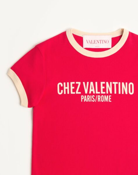 Футболка Valentino Chez Красная F