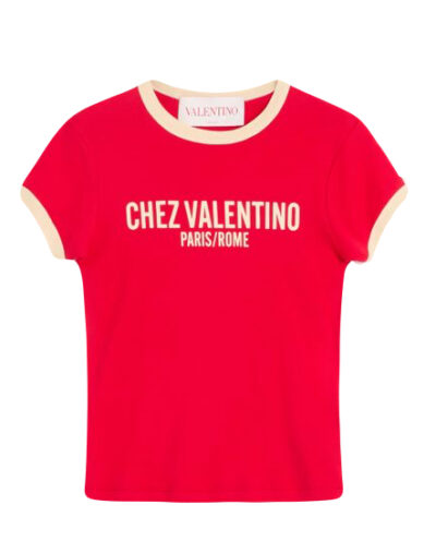 Футболка Valentino Chez Красная F