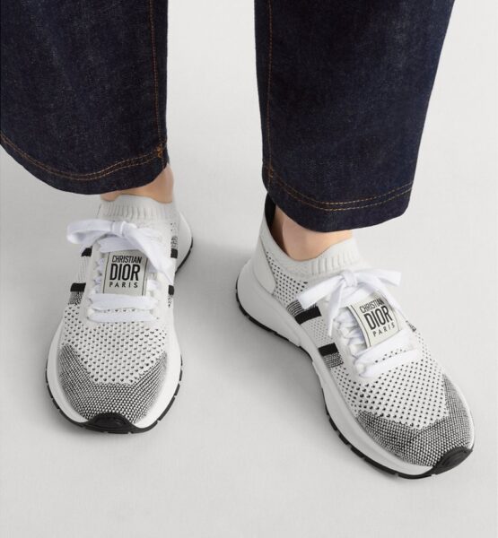 Кроссовки Dior Run Белые F