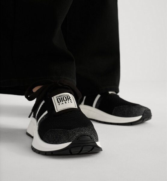 Кроссовки Dior Run Черные F