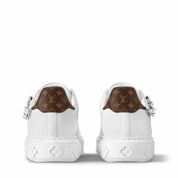 Кроссовки Louis Vuitton Time Out Белые F
