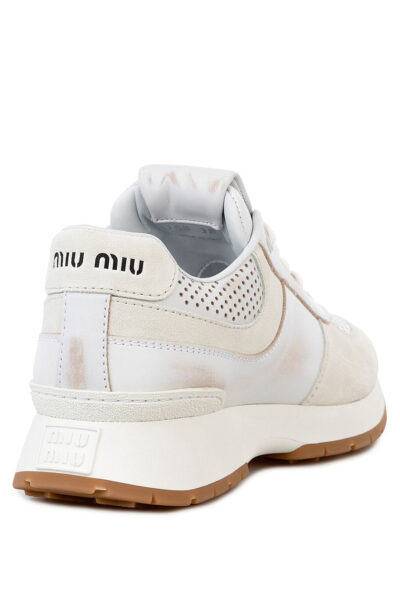 Кроссовки Miu Miu Светло серые F