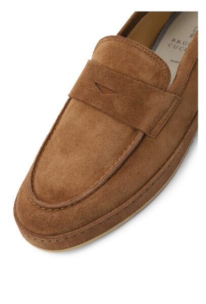 Лоферы Brunello Cucinelli Коричневые M