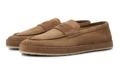 Лоферы Brunello Cucinelli Коричневые M