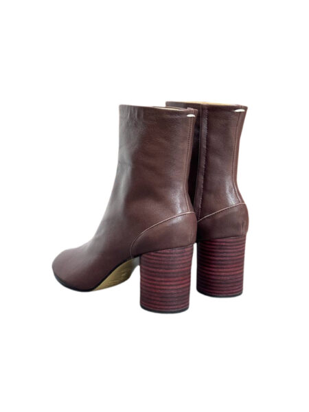 Сапоги Maison Margiela Tabi Бордовые F