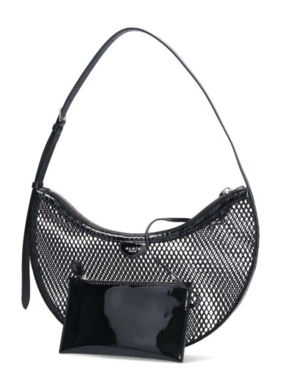 Сумка Alaia Demi Lune Черная N