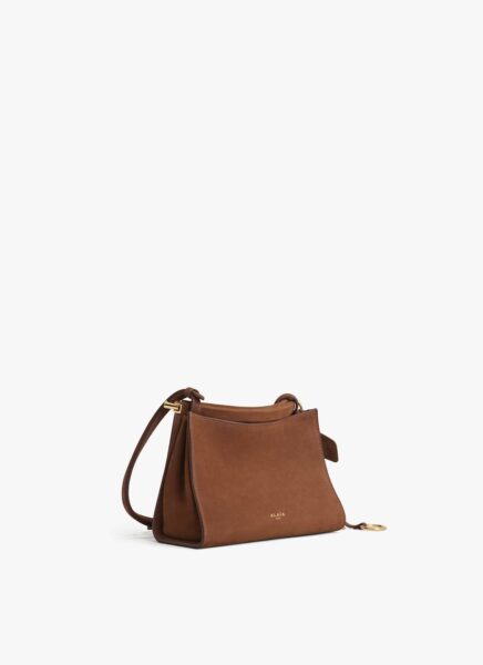 Сумка Alaia Le Click Коричневая N
