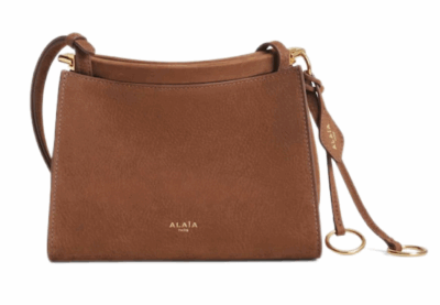 Сумка Alaia Le Click Коричневая N