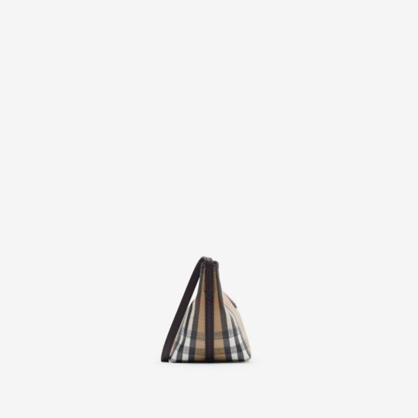 Сумка Burberry Highlands Check Коричнево бежевая N