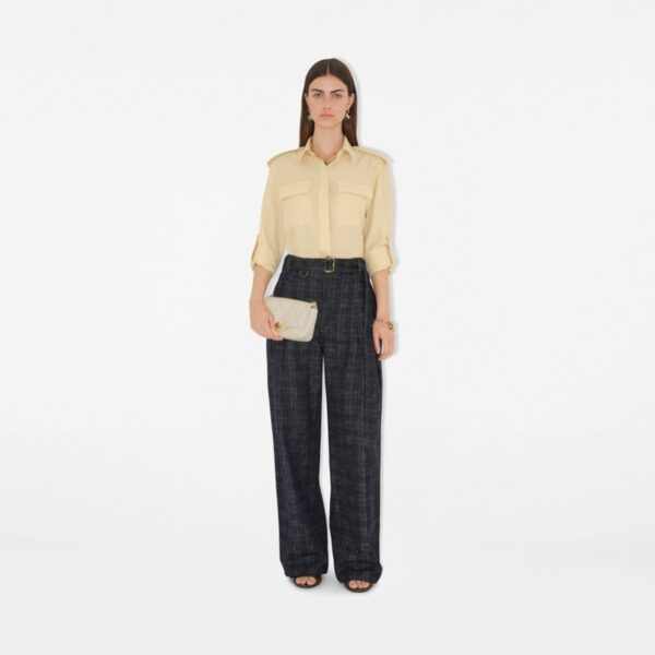 Сумка Burberry Small Кремовая N