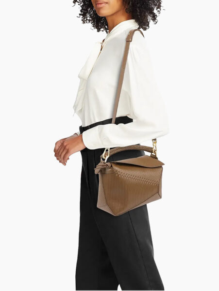 Сумка Loewe Puzzle Edge Коричневая N