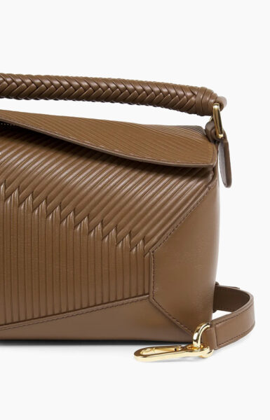 Сумка Loewe Puzzle Edge Коричневая N