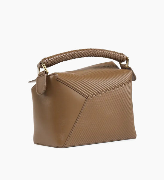 Сумка Loewe Puzzle Edge Коричневая N