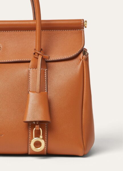 Сумка Loro Piana Loom Bag L Коричневая N