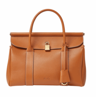 Сумка Loro Piana Loom Bag L Коричневая N