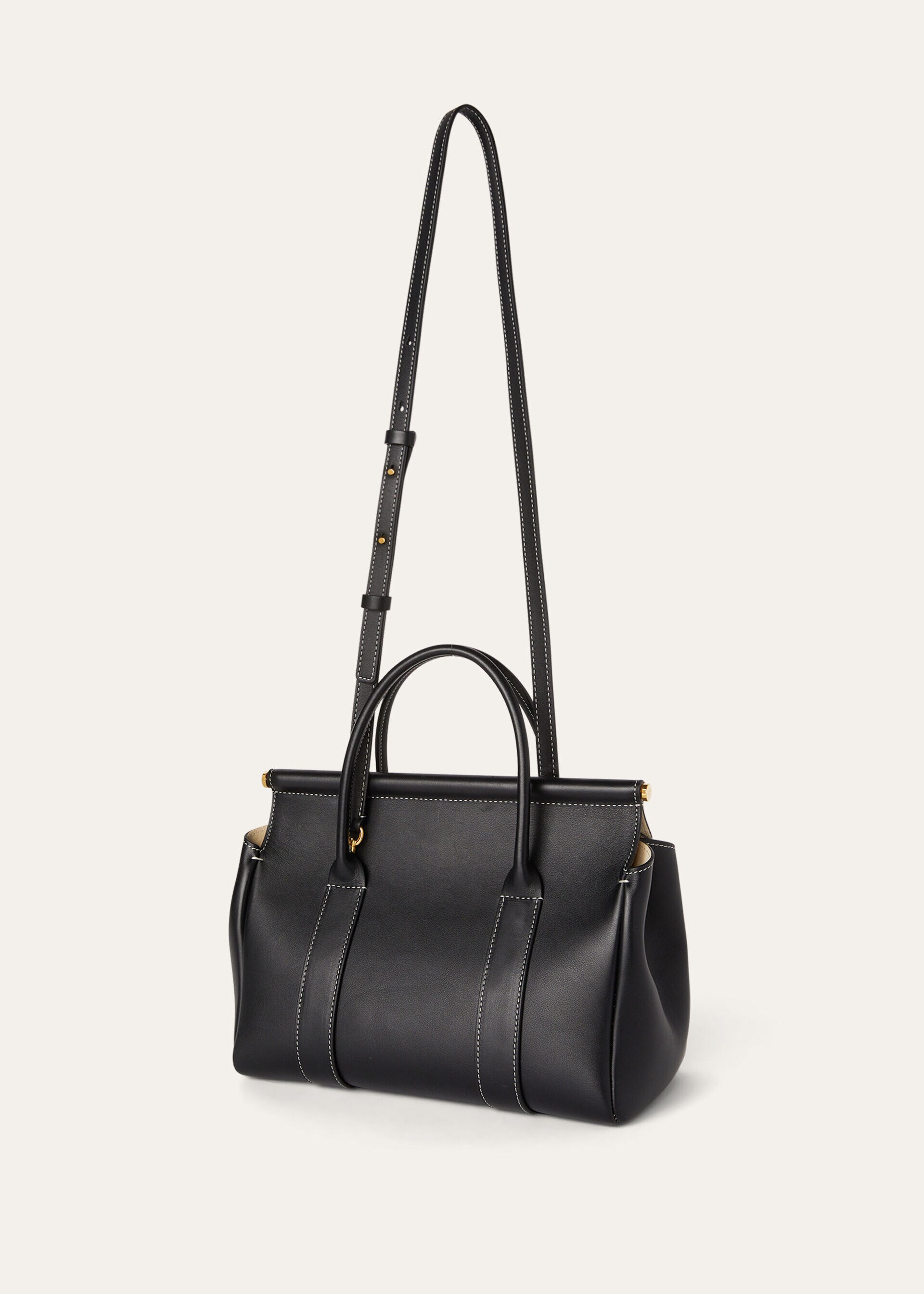 Сумка Loro Piana Loom Bag L Черная N