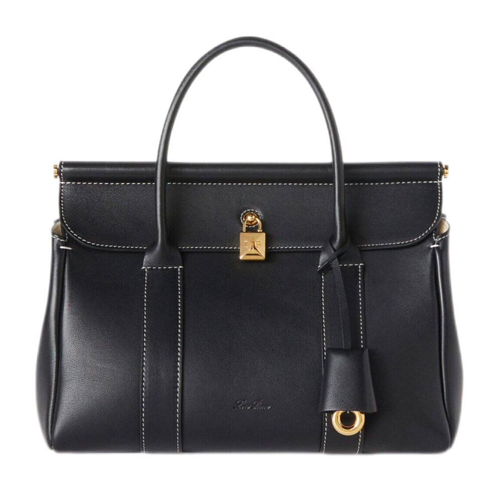Сумка Loro Piana Loom Bag L Черная N