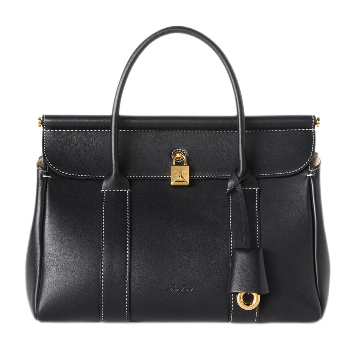 Сумка Loro Piana Loom Bag L Черная N