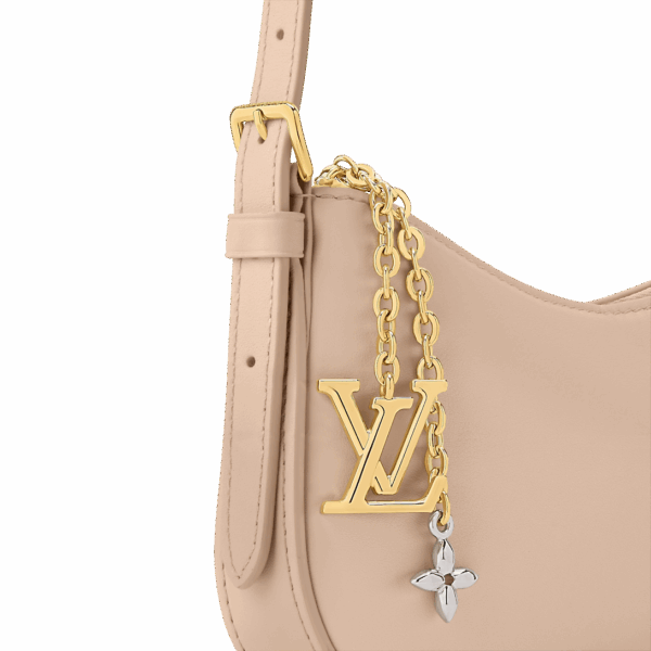 Сумка Louis Vuitton Pochette Lv Bloom Бежевая N