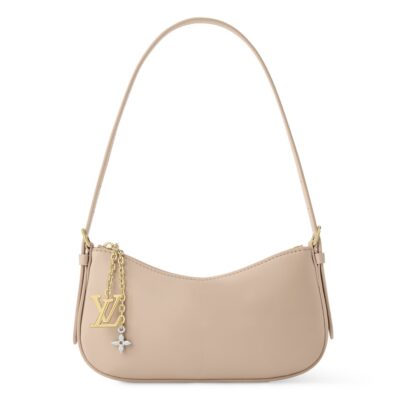 Сумка Louis Vuitton Pochette Lv Bloom Бежевая N