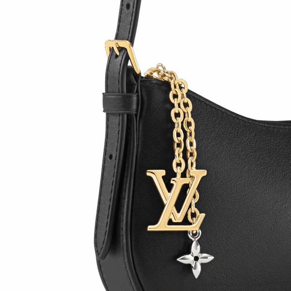 Сумка Louis Vuitton Pochette Lv Bloom Черная N