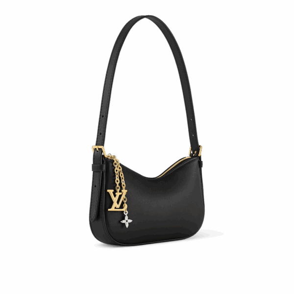 Сумка Louis Vuitton Pochette Lv Bloom Черная N
