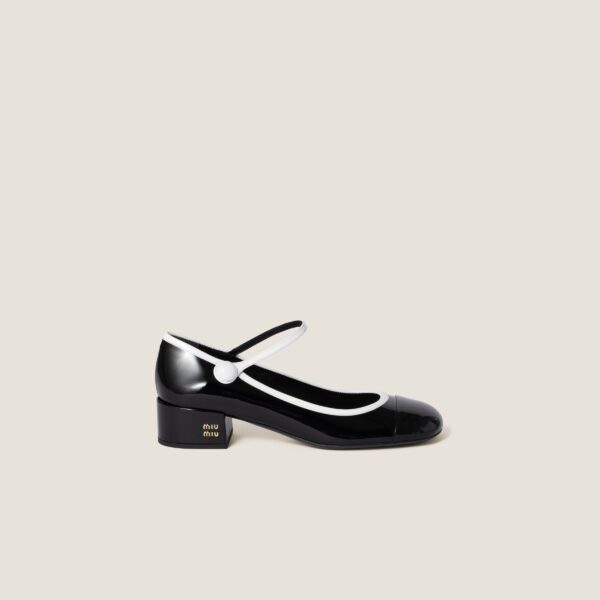 Туфли Miu Miu Mary Jane Черные F
