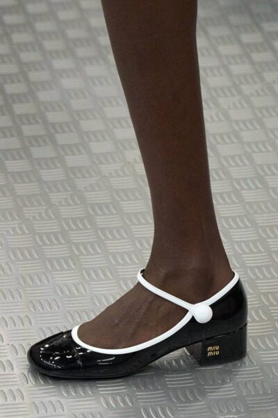 Туфли Miu Miu Mary Jane Черные F