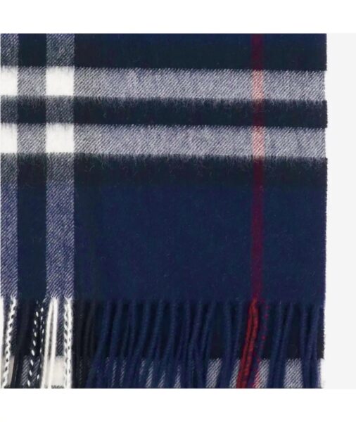 Шарф Burberry Темно синий F