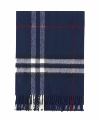 Шарф Burberry Темно синий M