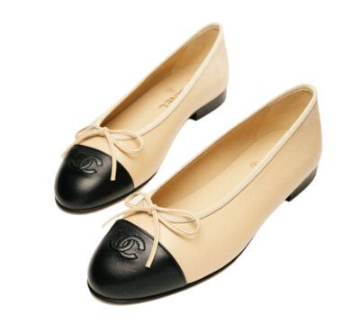 Балетки Chanel Бежевые F