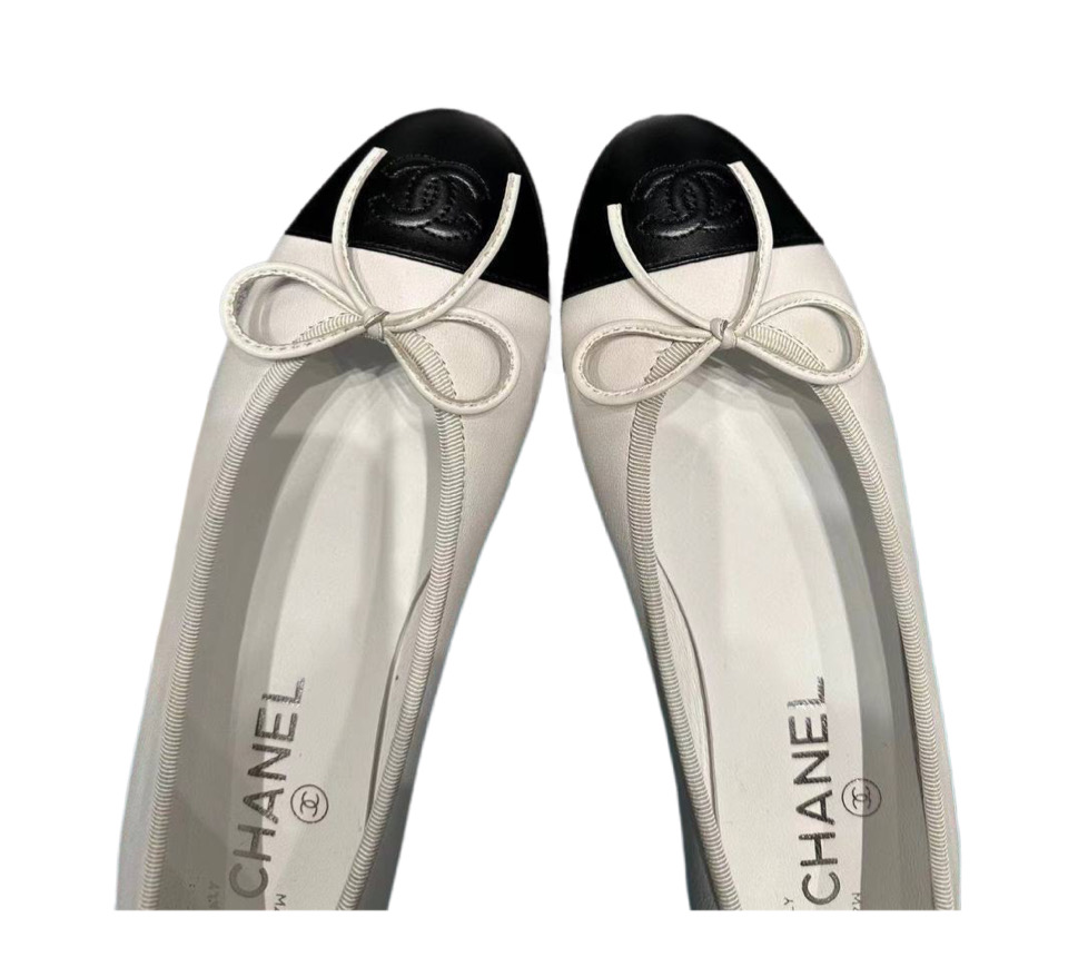 Балетки Chanel Белые F