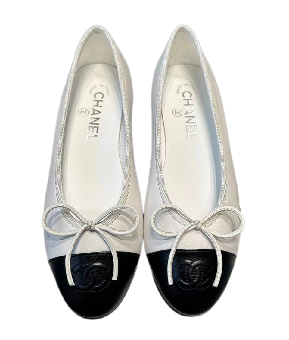 Балетки Chanel Белые F
