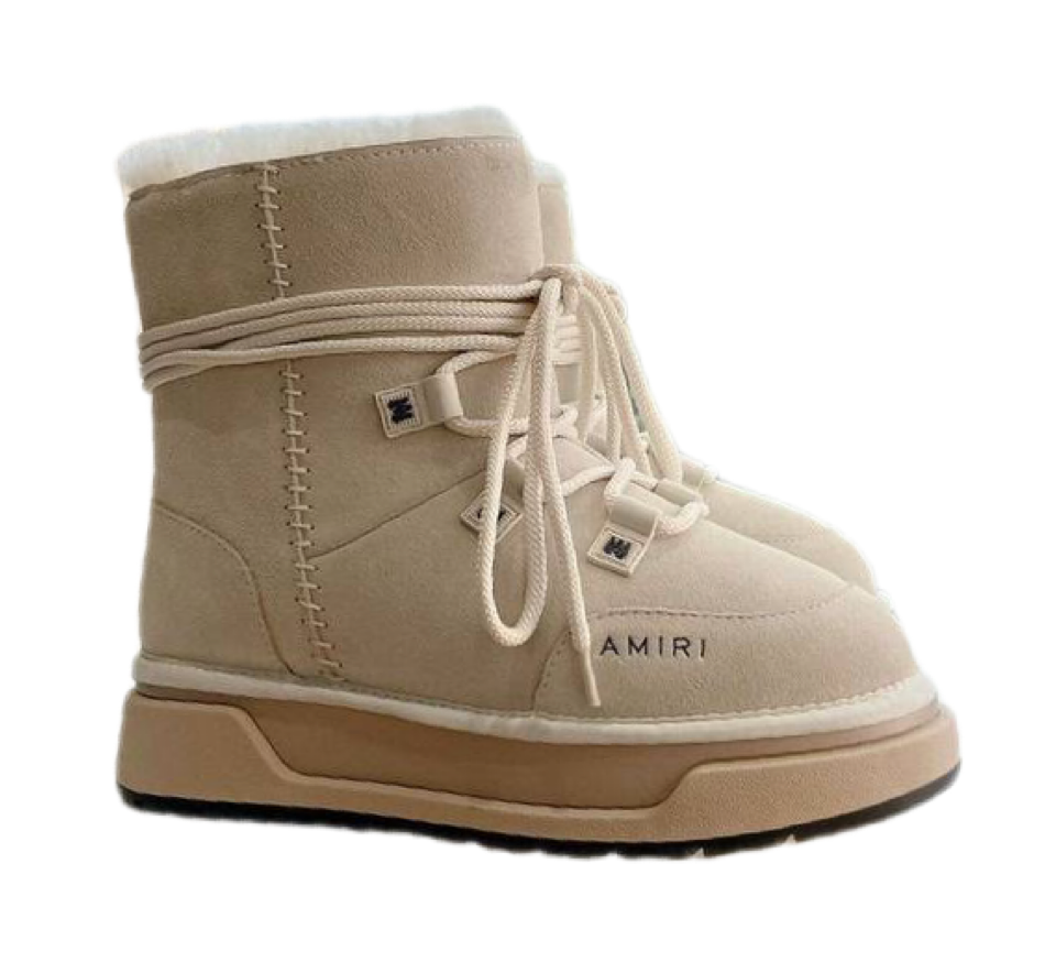 Ботинки Amiri Malibu Бежевые F