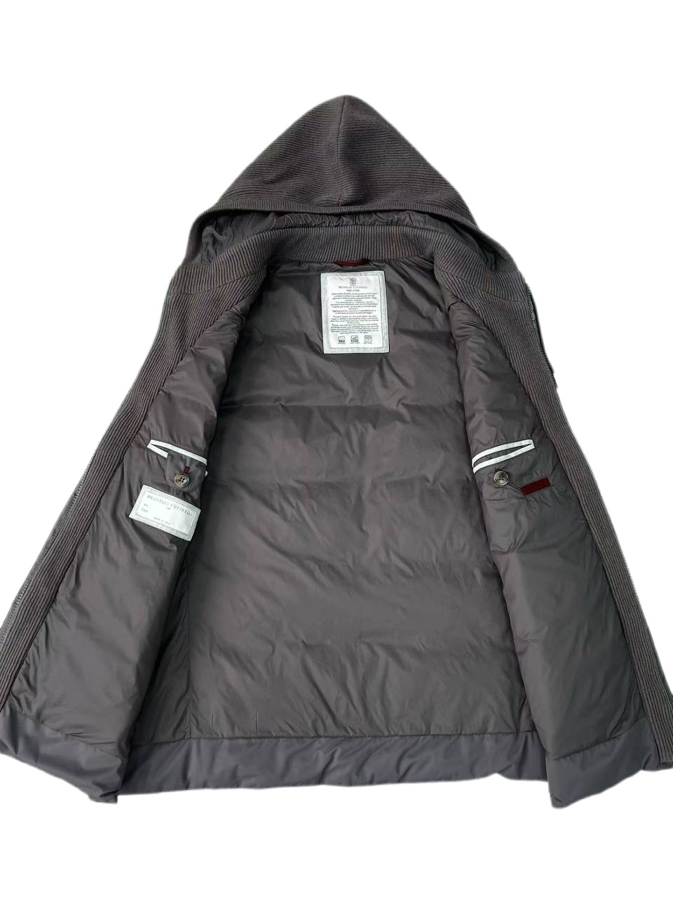 Жилет Brunello Cucinelli Темно серый M