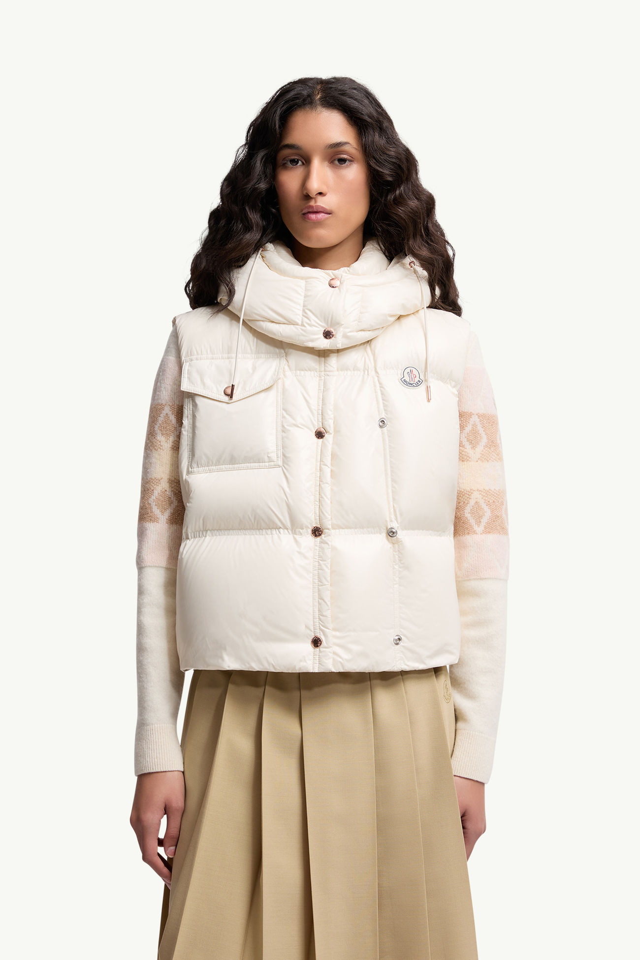 Жилет Moncler Pario Белый F