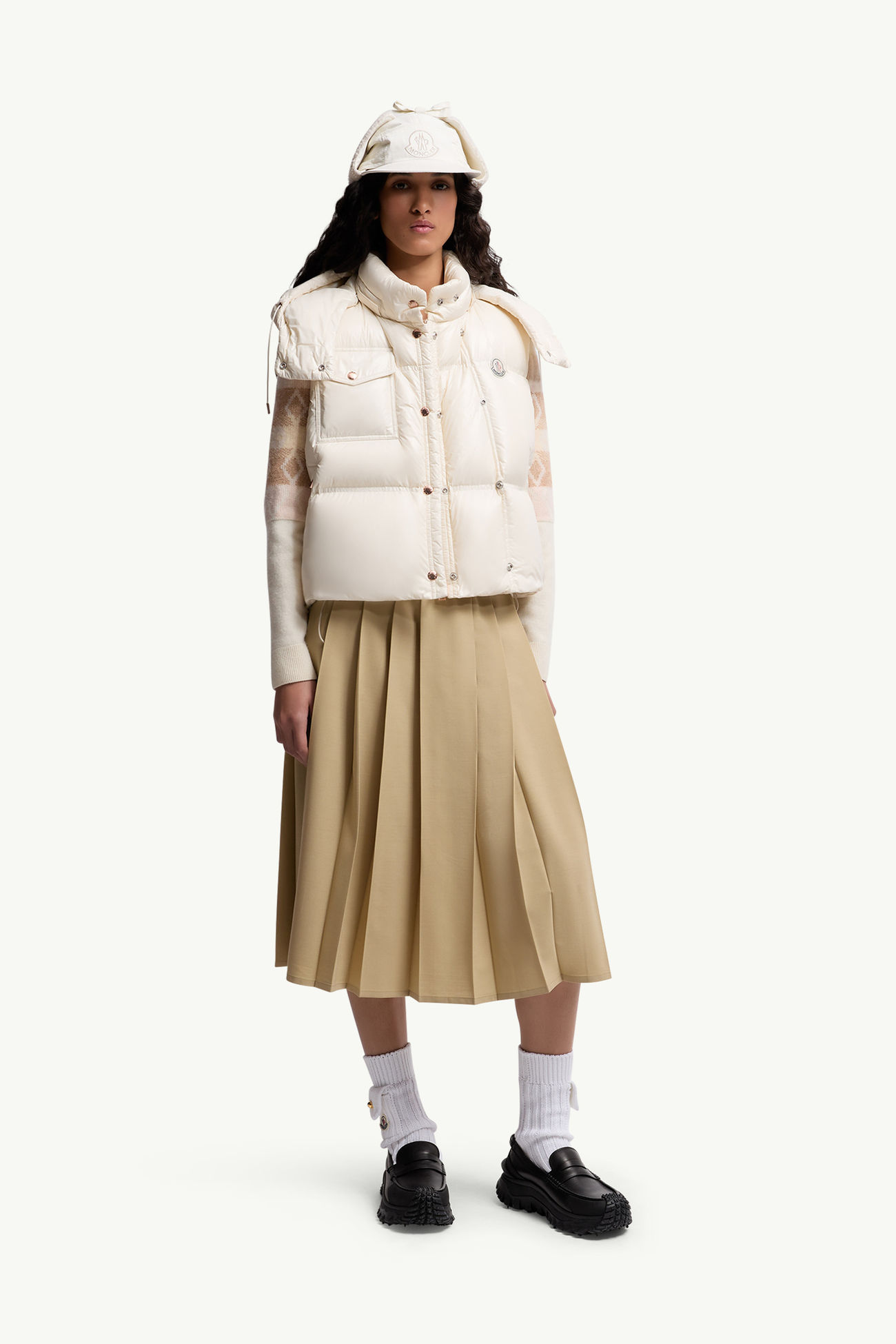 Жилет Moncler Pario Белый F