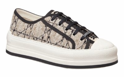 Кеды Dior Walk Бежевые F