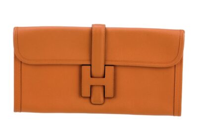 Кошелек Hermes Jige Elan Оранжевый N