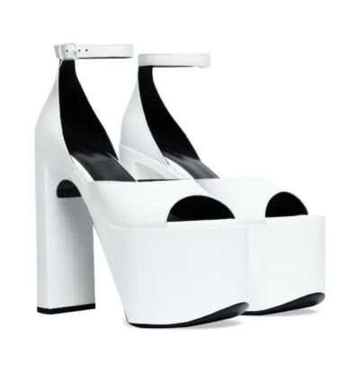 Кроссовки Balenciaga Camden Белые F