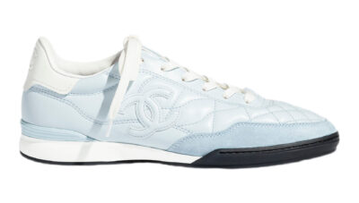 Кроссовки Chanel Article Style Серебряные F